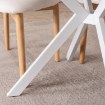 Mebel Elite Стол Dorian, раскладной, 80–160 см, дуб золотой/белый, ME.DORIAN/DZ/B/S - Home Club, изображение 7