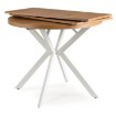 Mebel Elite Стол Dorian, раскладной, 80–160 см, дуб золотой/белый, ME.DORIAN/DZ/B/S - Home Club, изображение 8