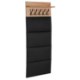 Mebel Elite Настенная вешалка Venorna 60 см, дуб Artisan/графит, W.VENORNA/90/DA/PAN - Home Club