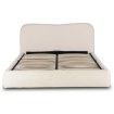 Mebel Elite Кровать 160x200 Bristol с ящиком для вещей, кремовая, из ткани букле, ME.BRISTOL/160/KR/TB/LOZZPOJ - Home Club, изображение 6