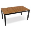 Mebel Elite Садовий стіл Argos 160–260 см, дуб/чорний, ME.ARGOS/160-260/D/CZ/OGR/S - Home Club, зображення 4