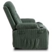 Mebel Elite Раскладной массажный кресло Box, зелёный, из вельвета, ME.BOX2/Z/SZTR/FW - Home Club, изображение 7