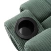 Mebel Elite Раскладной массажный кресло Box, зелёный, из вельвета, ME.BOX2/Z/SZTR/FW - Home Club, изображение 14