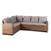 Mebel Elite Комплект садових меблів Comodo, коричневий/сірий, ME.COMODO/MIO/RT/OGR/ZES - Home Club, зображення 4