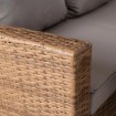Mebel Elite Комплект садових меблів Comodo, коричневий/сірий, ME.COMODO/MIO/RT/OGR/ZES - Home Club, зображення 6