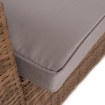Mebel Elite Комплект садових меблів Comodo, коричневий/сірий, ME.COMODO/MIO/RT/OGR/ZES - Home Club, зображення 7