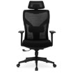 Mebel Elite Вращающееся кресло Spiral, эргономичное, чёрное, ME.SPIRAL/CZ/T/FO - Home Club, изображение 3