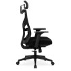 Mebel Elite Вращающееся кресло Spiral, эргономичное, чёрное, ME.SPIRAL/CZ/T/FO - Home Club, изображение 4
