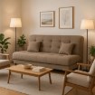 Mebel Elite Набор из 2 диванов-кроватей Nepal, коричневого цвета, PPHUE.WERONIKA/POLARIS4/Z2/WER - Home Club, изображение 2