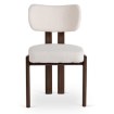 Mebel Elite Комплект: стол Lizbona 160–200 см (белый мрамор/орех) и 4 стула Grenada (кремовые), LIZBONA/BM/O/CER/S160-200/GRENADA/KR/O/TB/Z4/K - Home Club, изображение 13