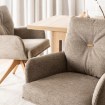 Mebel Elite Вращающееся кресло Bianco, коричневое, ME.BIANCO/BR/T/K - Home Club, изображение 3
