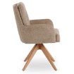Mebel Elite Вращающееся кресло Bianco, коричневое, ME.BIANCO/BR/T/K - Home Club, изображение 8