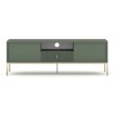 Mebel Elite Тв-тумба Marcos 155 см, рифлена, зелена, W.MAGGIORE/MA01/Z/N.ZL/U.ZL/RTV - Home Club, зображення 3