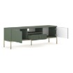 Mebel Elite Тв-тумба Marcos 155 см, рифлена, зелена, W.MAGGIORE/MA01/Z/N.ZL/U.ZL/RTV - Home Club, зображення 5