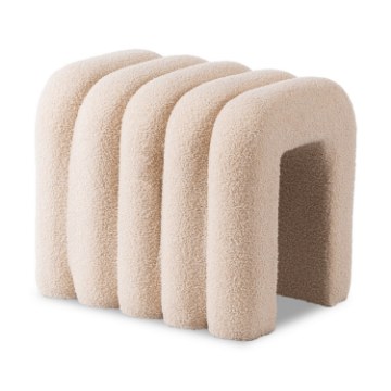 Mebel Elite Мягкий пуф Piksel бежевого цвета, ME.PIKSEL/KR/TB/PUF - Home Club