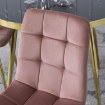 Mebel Elite Стул York, розовый, велюровый, ME.YORK/R/ZL/V/K - Home Club, изображение 5