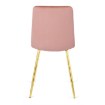 Mebel Elite Стул York, розовый, велюровый, ME.YORK/R/ZL/V/K - Home Club, изображение 9