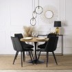 Mebel Elite Стілець Rio, чорний, велюровий, ME.RIO/CZ/V/K - Home Club, зображення 3