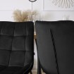 Mebel Elite Стілець Rio, чорний, велюровий, ME.RIO/CZ/V/K - Home Club, зображення 6