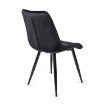 Mebel Elite Стілець Rio, чорний, велюровий, ME.RIO/CZ/V/K - Home Club, зображення 7