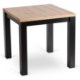 Mebel Elite Розкладний стіл Max 80–160 см, дуб Artisan/чорний, W.MAX/DA/CZ/S - Home Club