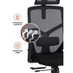 Mebel Elite Вращающееся кресло Bento, эргономичное, чёрное, ME.BENTO/CZ/T/FO - Home Club, изображение 10