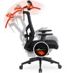 Mebel Elite Вращающееся кресло Bento, эргономичное, чёрное, ME.BENTO/CZ/T/FO - Home Club, изображение 13