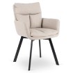 Mebel Elite Обертове крісло Cortado, бежеве, ME.CORTADO/BZ/CZ/T/K - Home Club, зображення 3