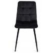Mebel Elite Комплект: стіл Harry 102–142 см, дуб Craft/чорний, та 4 стільці Peru, чорні, W.HARRY/DC/CZ/S/PERU/CZ/V/Z4/K - Home Club, зображення 9