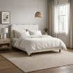 Mebel Elite Ліжко 160x200 Izmir, кремове, ME.IZMIR/160/KR/T/LOZ - Home Club, зображення 2