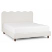 Mebel Elite Ліжко 160x200 Izmir, кремове, ME.IZMIR/160/KR/T/LOZ - Home Club, зображення 3