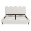 Mebel Elite Ліжко 160x200 Izmir, кремове, ME.IZMIR/160/KR/T/LOZ - Home Club, зображення 4