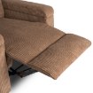 Mebel Elite Розкладне крісло з функцією масажу Sebastian, коричневе, з вельветової тканини, ME.SEBASTIAN/BR/SZTR/FW - Home Club, зображення 11