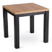 Mebel Elite Раздвижной стол Max 80–160 см, дуб Craft/чёрный, W.MAX/DC/CZ/S - Home Club