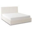 Mebel Elite Кровать 160x200 «Marsylia» с ящиком для вещей, кремового цвета, из ткани букле, ME.MARSYLIA/160/KR/TB/LOZZPOJ - Home Club