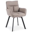 Mebel Elite Вращающееся кресло Cortado, коричневое, ME.CORTADO/BR/CZ/T/K - Home Club, изображение 3