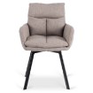 Mebel Elite Вращающееся кресло Cortado, коричневое, ME.CORTADO/BR/CZ/T/K - Home Club, изображение 4