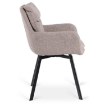 Mebel Elite Вращающееся кресло Cortado, коричневое, ME.CORTADO/BR/CZ/T/K - Home Club, изображение 5