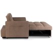 Mebel Elite Раскладной кресло-кровать Corra для сна, коричневого цвета, ME.CORRA/BR/T/SOF - Home Club, изображение 5