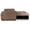 Mebel Elite Раскладной кресло-кровать Corra для сна, коричневого цвета, ME.CORRA/BR/T/SOF - Home Club, изображение 6