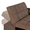 Mebel Elite Раскладной кресло-кровать Corra для сна, коричневого цвета, ME.CORRA/BR/T/SOF - Home Club, изображение 11