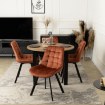 Mebel Elite Стул Rick красного цвета из велюра, ME.RICK/RD/V/K - Home Club, изображение 2