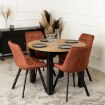Mebel Elite Стул Rick красного цвета из велюра, ME.RICK/RD/V/K - Home Club, изображение 3
