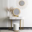 Mebel Elite Туалетний столик Sarah, білий/золотий, ME.SARAH/B/ZL/B - Home Club, зображення 3
