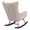 Mebel Elite Крісло-гойдалка Jackson, бежеве, з тканинною оббивкою, ME.JACKSON/BZ/T/FW - Home Club, зображення 9