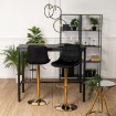 Mebel Elite Барный стул Arcos, черный, велюровый, ME.ARCOS/CZ/ZL/V/H - Home Club, изображение 2