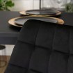 Mebel Elite Барный стул Arcos, черный, велюровый, ME.ARCOS/CZ/ZL/V/H - Home Club, изображение 3