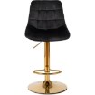 Mebel Elite Барный стул Arcos, черный, велюровый, ME.ARCOS/CZ/ZL/V/H - Home Club, изображение 7
