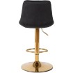 Mebel Elite Барный стул Arcos, черный, велюровый, ME.ARCOS/CZ/ZL/V/H - Home Club, изображение 10