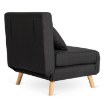 Mebel Elite Раскладной кресло Marry, чёрный, ME.MARRY/CZ/DNAT/T/FW - Home Club, изображение 7